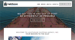 Desktop Screenshot of lighthouse-shipping.com